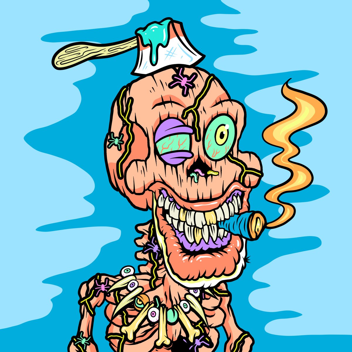 Toxic Skulls Club tweet media