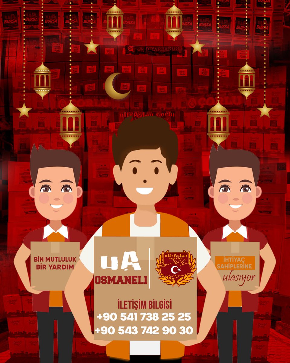 Ramazan Ayı münasebeti ile İhtiyaç sahiplerine her sene yaptığımız gibi “Ramazan Kolisi” dağıtımında bulunacağız.Sizde yapacak olduğumuz yardım etkinliğine destek olmak istiyorsanız sayfalarımız veya iletişim numarasından bizlere ulaşabilirsiniz
#uAOsmaneli