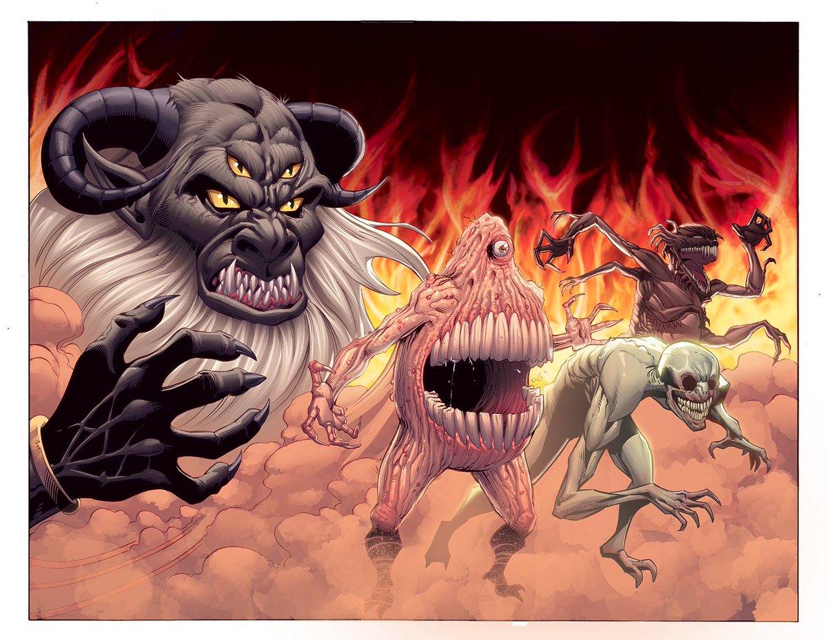 MarkMcKenna419's tweet photo. This was the wrap around cover to a book I published under my Banana Tale Books banner.. titled The Tomb of Baalberith.. Nice, huh? Sold a few hundred.. #NFTs #nftcollector #indiecomics #Masterbrews @HV_Origins https://t.co/BkU6XO2qwL