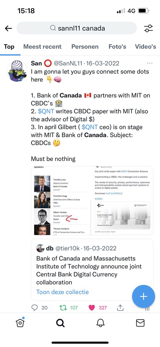 Well well. Central Bank number 3 works with MIT on CBDCs👀✅

Another big boy. 

Who wrote a CBDCs paper with MIT couple of months back again?🤔📸

To add, a paper about the implementation of a Digital Latan American Dollar accross 12 countries that will launch soon🔥

Jup, $QNT