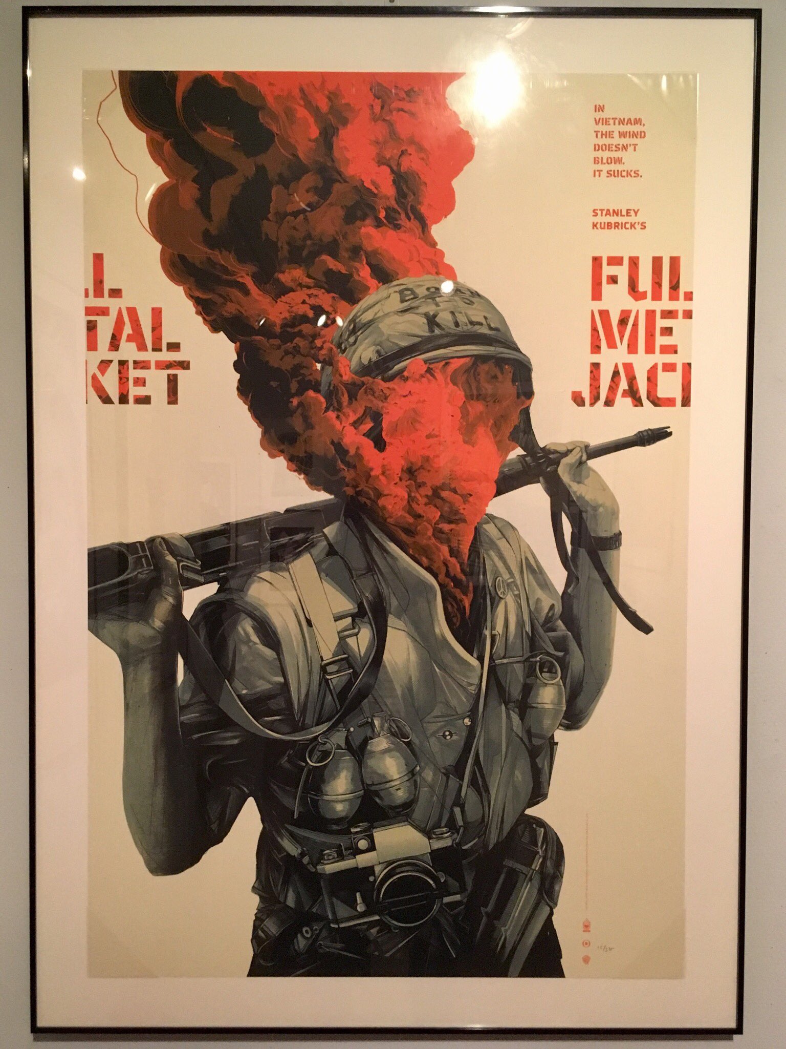 ポスター(フルメタル・ジャケット) Amazon.co.jp: フルメタルジャケット (1987) 映画ポスター