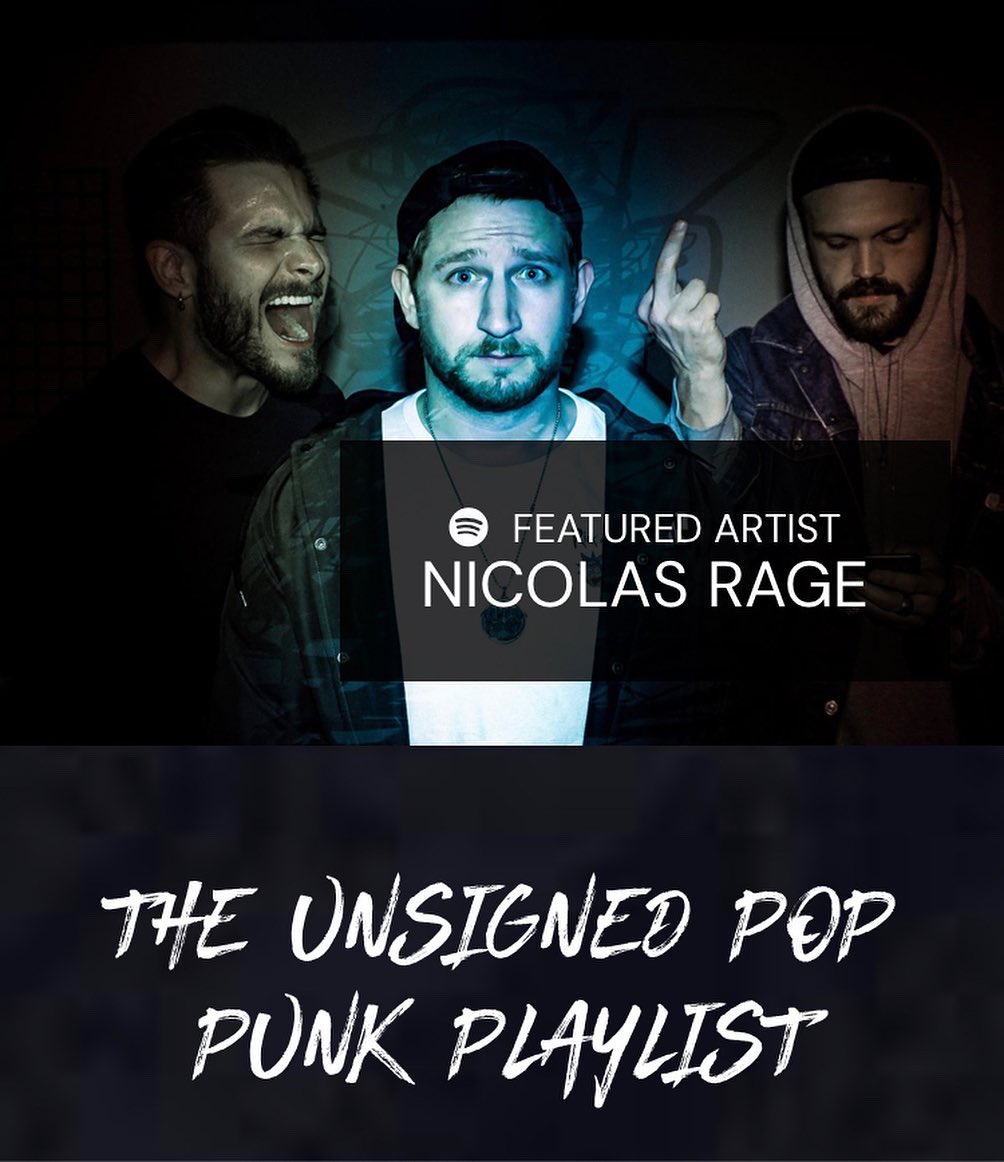 Thank you to <a href="/unsignedpoppunk/">unsignedpoppunk</a> for having us be the feature artist on their playlist! Give em’ a follow and check out all the killer bands they’re promoting 🍻🧡