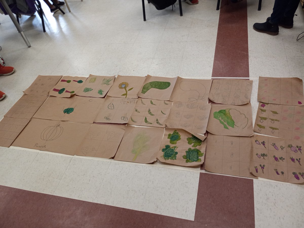 A big thank you to all our amazing students and teachers who participated in planning the garden this week! A great big thank you to our facilitator, Ms. Mojo, for her hard work; 3 schools and 9 workshops in one week!