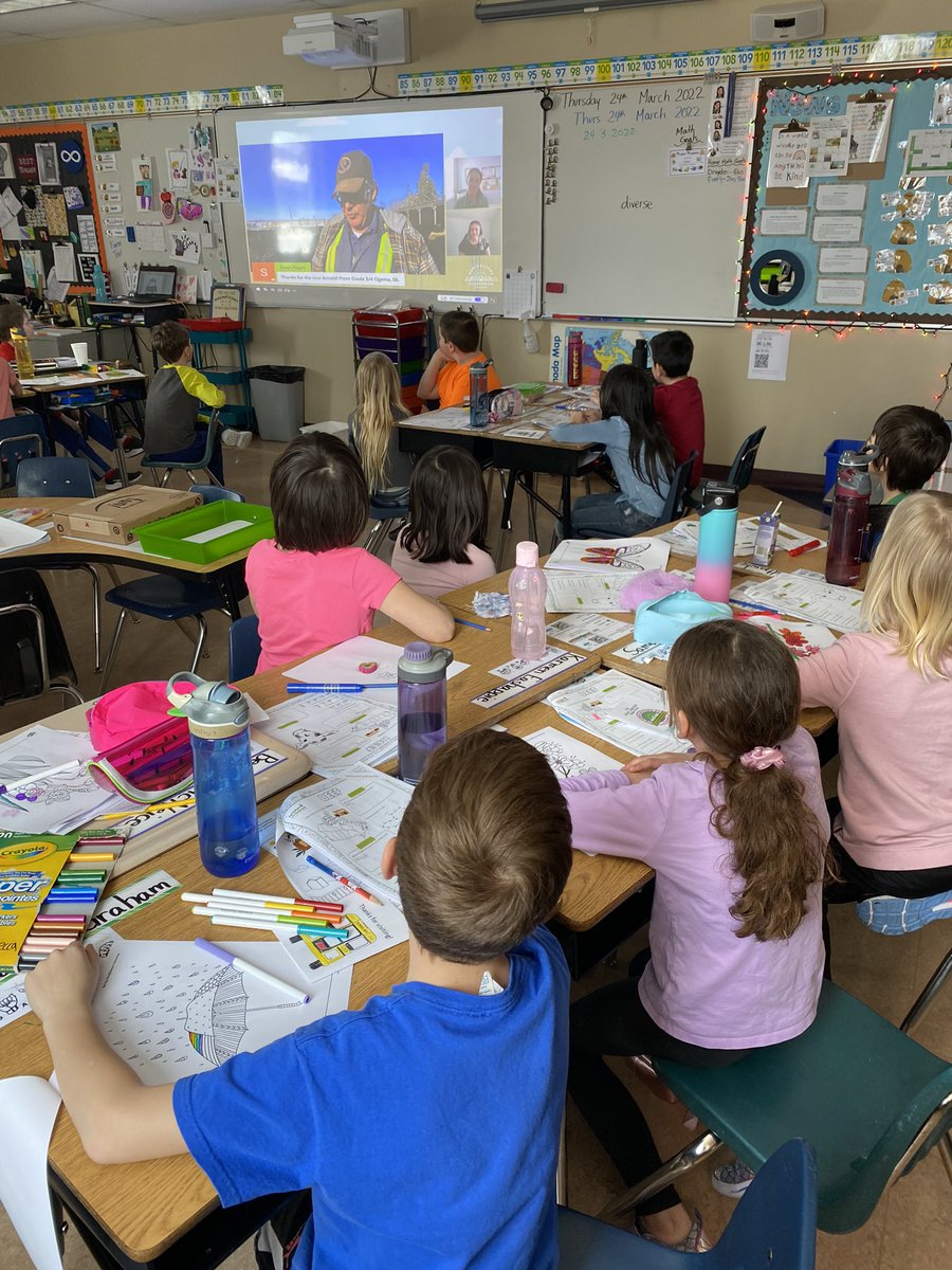 HNicholsonT1's tweet photo. Everyday we’ve watched a farm tour, my class has been asking: have you entered the contest yet?! Today catching up on the Sask farm tour, I finally remembered! #GCFT22Contest My class has really been enjoying all the tours! #CALM2022 #OurFoodStory https://t.co/8SFYfQvchm