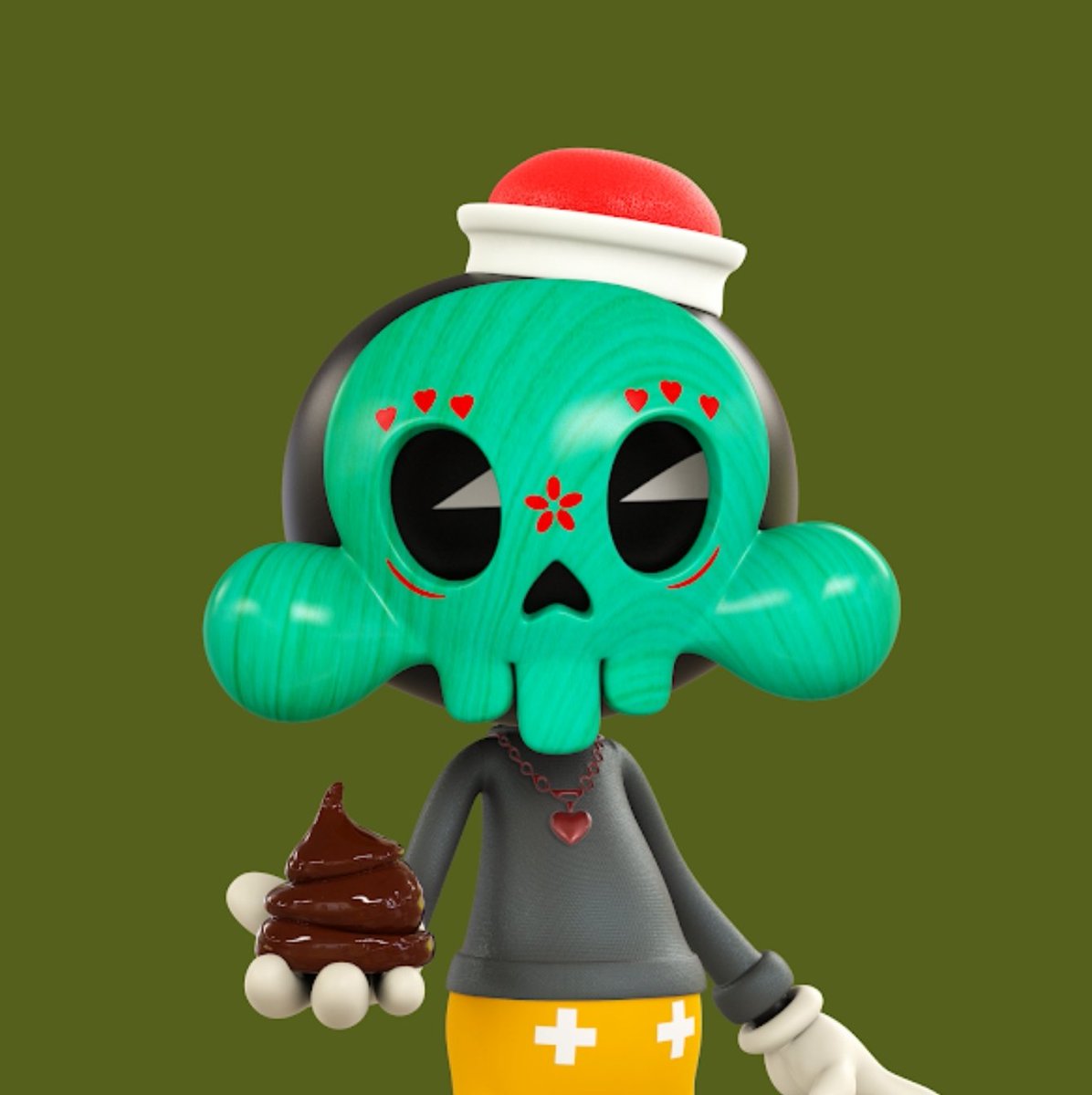DutchNZ84's tweet photo. @SkulltoonsNFT While we here we might as well introduce #2 https://t.co/yC0w7iLiyL