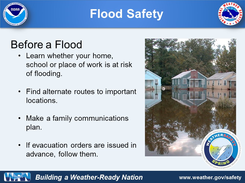 NWSQuadCities's tweet photo. 💧 Great tips for before, during and after a flood to make sure you stay safe and prepared!
#iawx #SWAW #ReadyIowa https://t.co/joYStbbAq5
