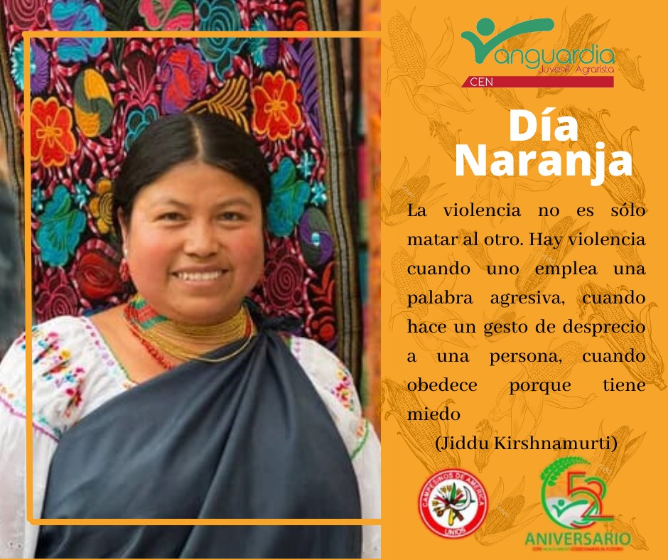 Las mujeres representan más de la mitad de población a nivel mundial, erradicar la desigualdad que las aqueja es una tarea que compete a sociedad y gobiernos; eliminar todas las formas de violencia es una pieza angular para lograr el ejercicio pleno de sus #DDHH.

#DíaNaranja