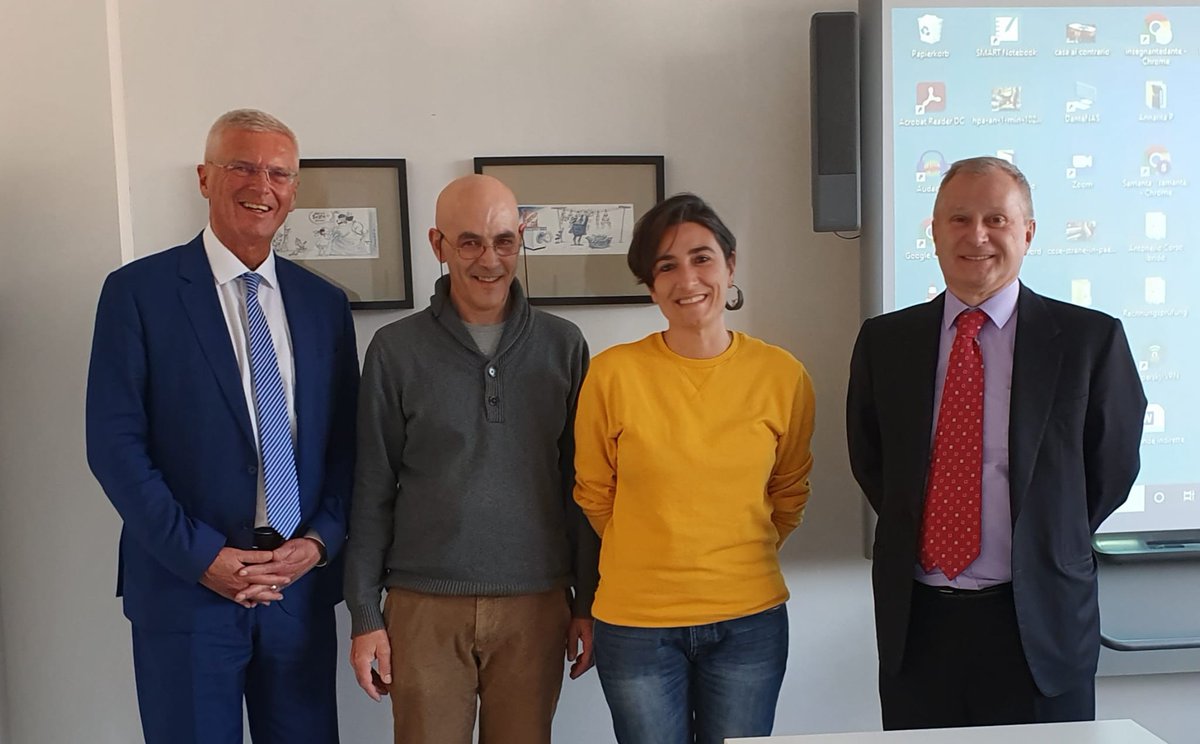 StefanoBeltram9's tweet photo. 🇮🇹 Visita alla #DanteAlighieri di #Salisburgo. Grazie al Prof #Simonetto per il lavoro fatto in questi anni 📚
#lingua #italiana #Dante700 #Dante @ItalyinAustria https://t.co/NVwFHD2fLu