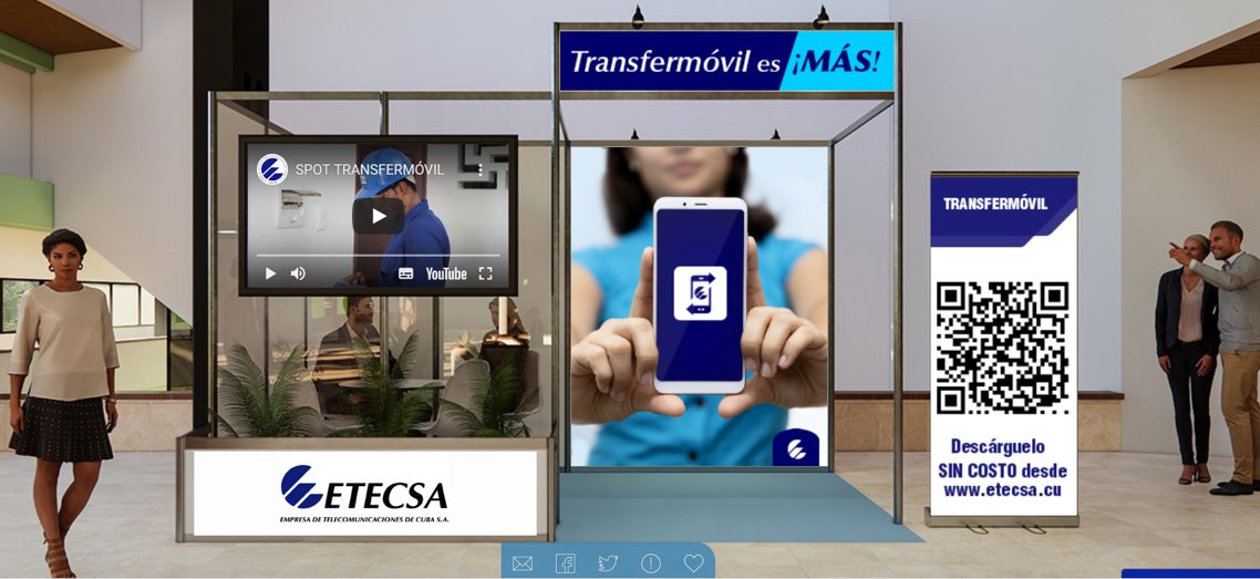 ETECSA_Cuba's tweet photo. 📢 Se otorga Gran Premio como proyecto más representativo del Stand Cuba en #Informática2022 👉 a la plataforma de comercio electrónico #Transfermóvil 💪
📌 Comodidad 📲  y seguridad en tus pagos 💳 https://t.co/awFuhTcegY