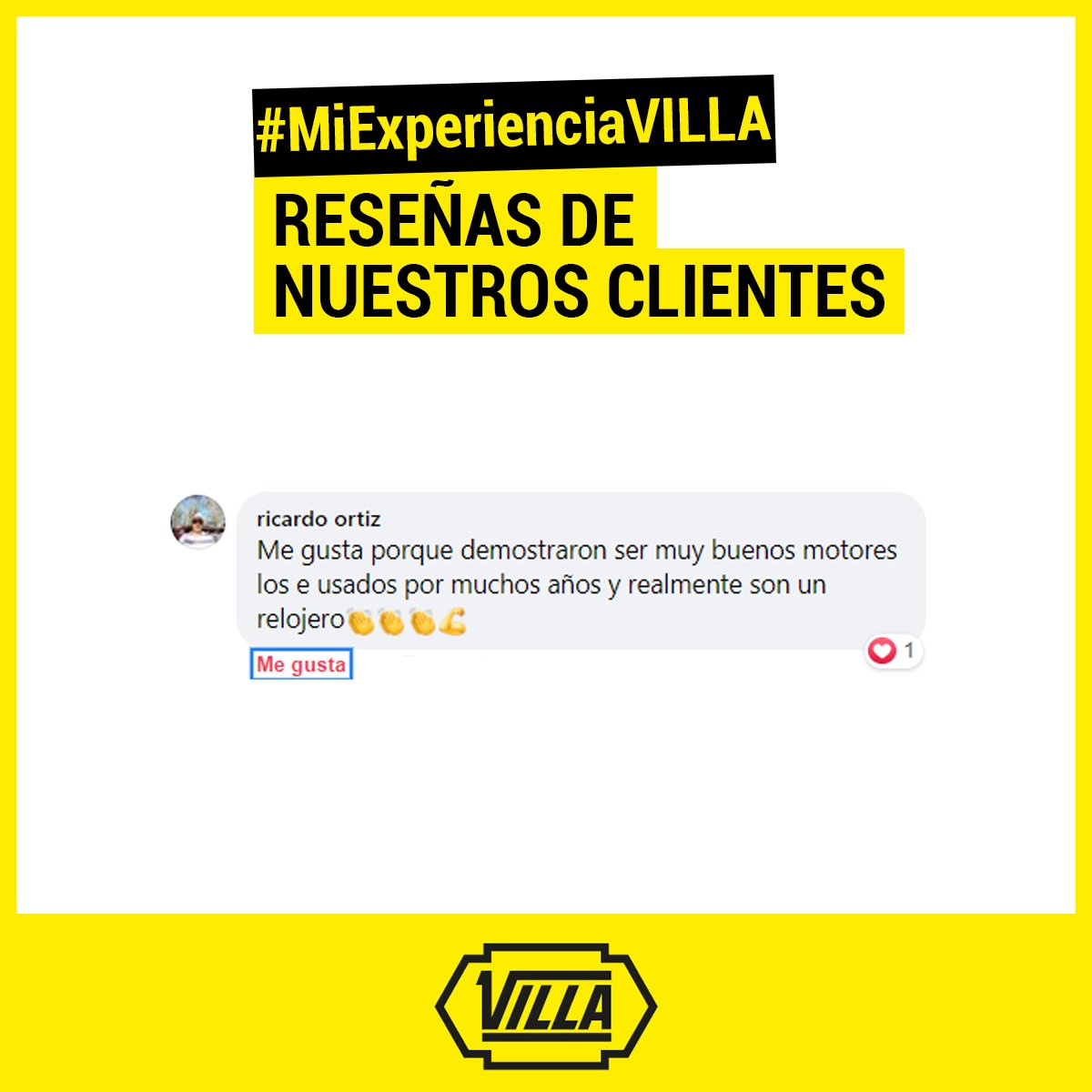 motoresvilla's tweet photo. #MiExperienciaVilla⭐⭐⭐⭐

¡Gracias por las reseñas! En #Villa trabajamos cada día para destacar la calidad de cada maquinaria

💥Contanos tu experiencia en comentarios o reseñas de Google con el hashtag #𝗠𝗶𝗘𝘅𝗽𝗲𝗿𝗶𝗲𝗻𝗰𝗶𝗮𝗩𝗶𝗹𝗹𝗮 y forma parte de esta nueva sección https://t.co/fduYKsZqsH