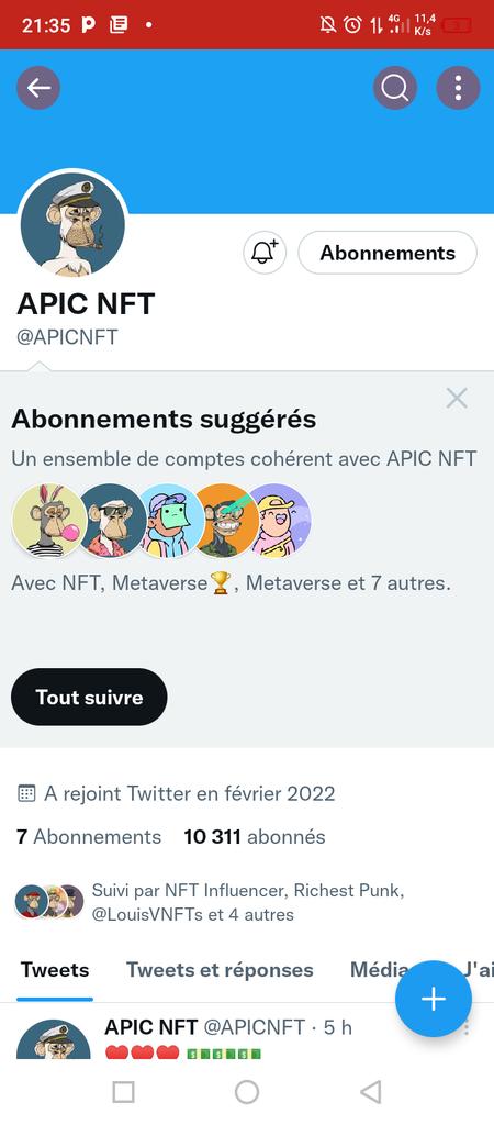 DorelAgueh's tweet photo. @APICNFT 0x8D29f310A0D163FFf8C24dc6b628a748082AFc8b https://t.co/WepMLy3lkv