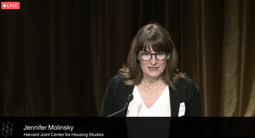 Harvard_JCHS's tweet photo. LIVE NOW: The number of people 85+ will double by 2035 in the US. Our @jenmolinsky examines the ways in which digitalization can support #aginginplace for #olderadults at our #harvardhousingtech symposium.

https://t.co/iaFPKhJ7tX https://t.co/pAyrGCtRoz