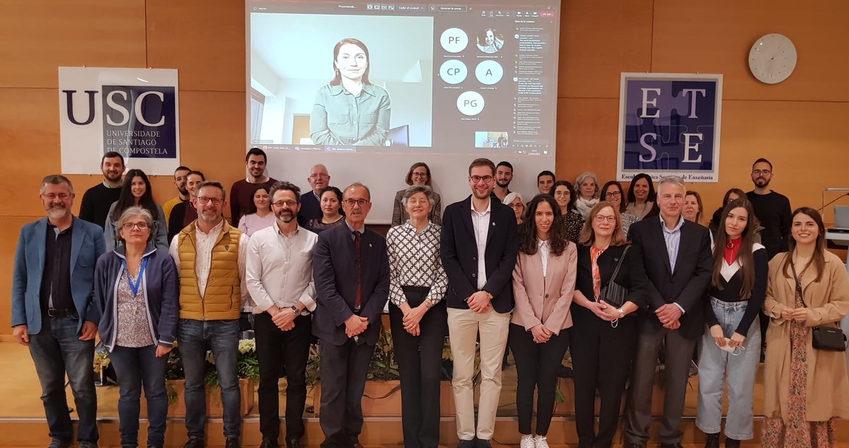 cretus_usc's tweet photo. Brilliant David Kennes Thesis Defense! Very interesting debate with a luxury doctoral committee, with Bart Smets, @TeresaAlvarino and #Francesca Malpei. @biogroup_usc @Metlab_DTU @UniversidadeUSC https://t.co/FCkDMr0irl