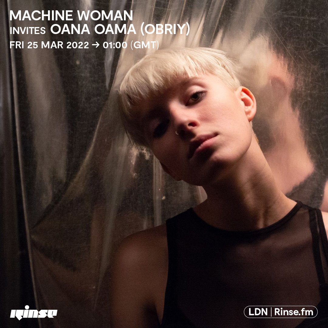 RinseFM's tweet photo. Next up at 1AM it's #MachineWoman invites #OanaOama on https://t.co/Q0ed1kLtwe + 106.8FM
#RinseFM https://t.co/e1X9al0W08