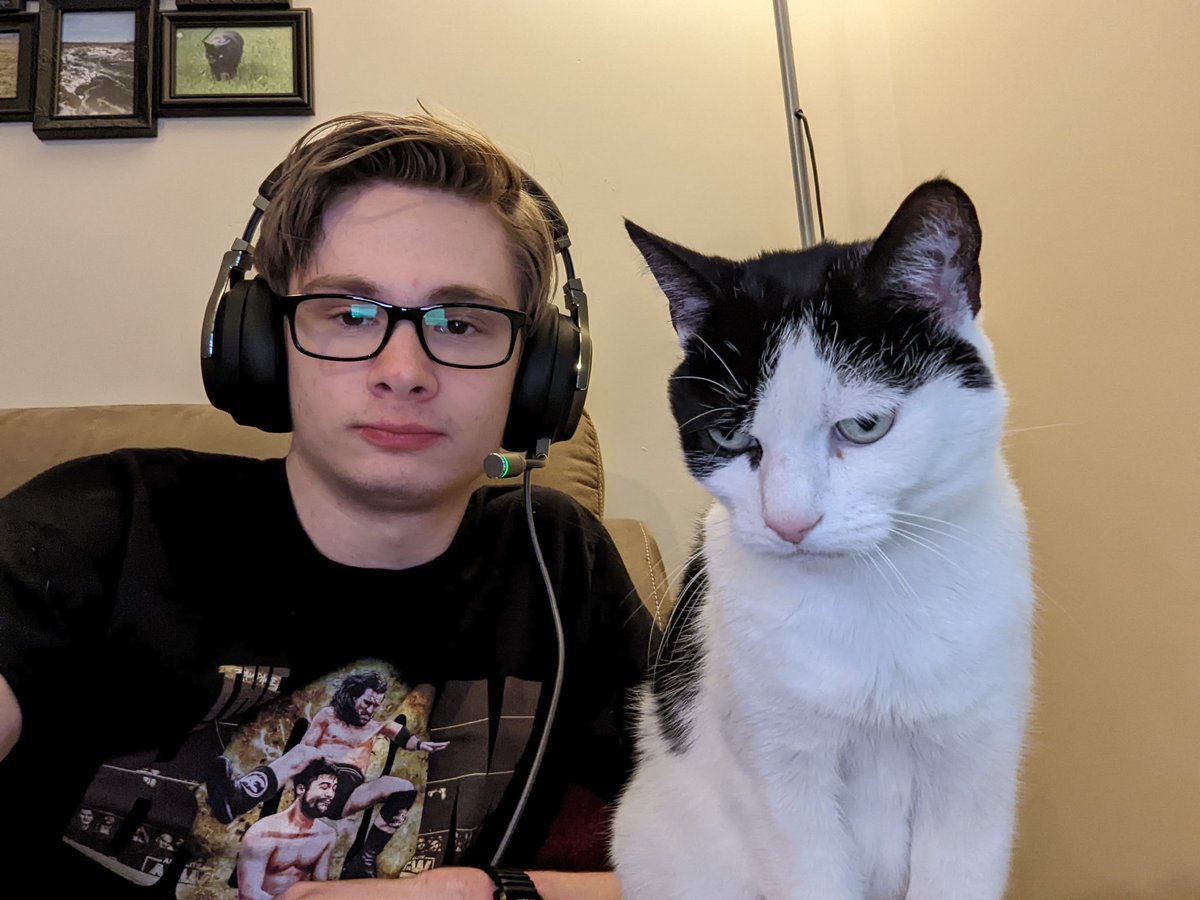 My mum and dad have gone to Scotland for the week so I get to spend the week with my favourite human <a href="/ycipsss/">jack 🏹</a> 😻 it's going to be the best week ever!! (Of course I'm going to miss my actual humans though) #CatsOfTwitter