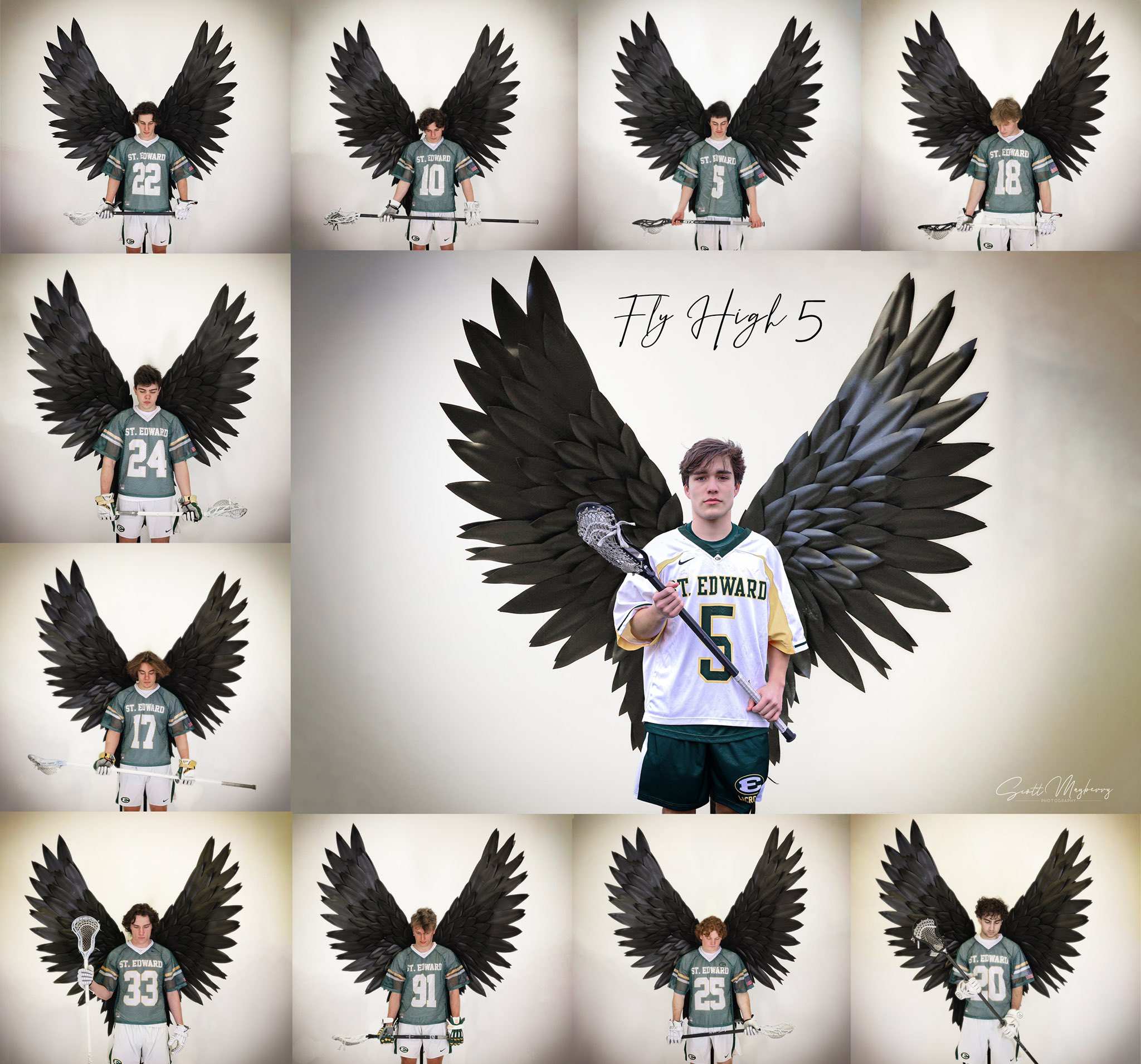 Scott Mayberry on Twitter "Special tribute to the one senior who did not join us for St Edward