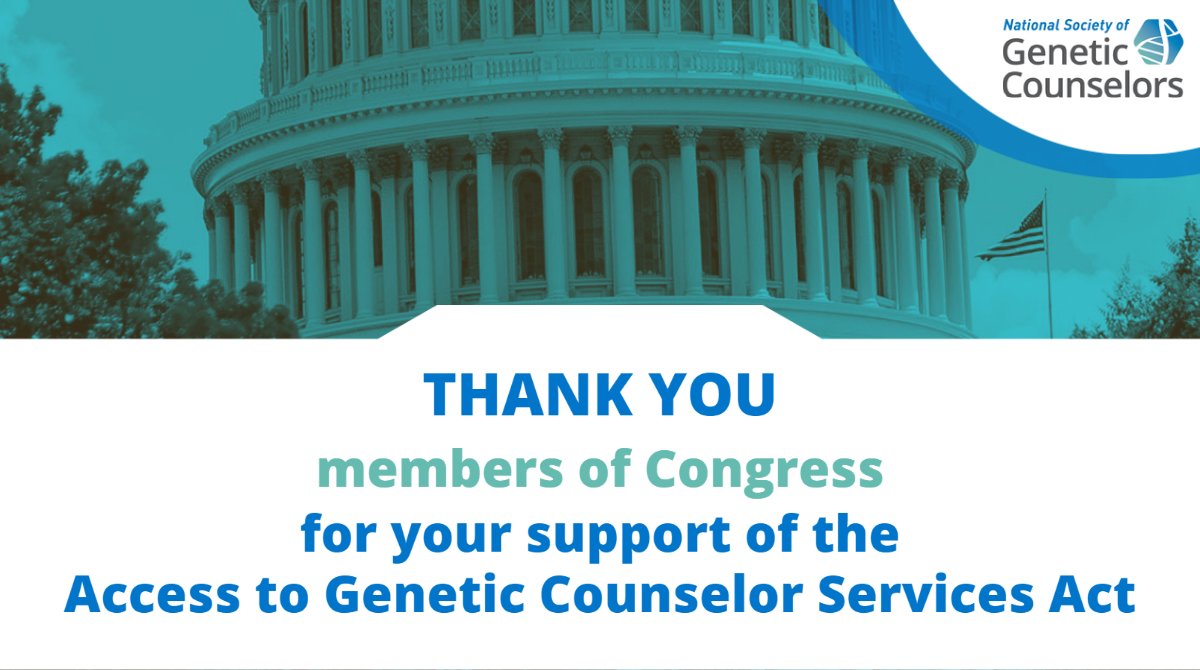 Genetic Counselors (@geneticcouns) on Twitter photo We are excited to announce three new cosponsors of H.R. 2144 #AccesstoGCs today! Thank you to @RepMullin, <a href="/RepGusBilirakis/">Gus Bilirakis</a> and <a href="/RepMaloney/">Carolyn B. Maloney</a> for supporting this important bill. #GeneChat We are excited to announce three new cosponsors of H.R. 2144 #AccesstoGCs today! Thank you to @RepMullin, <a href="/RepGusBilirakis/">Gus Bilirakis</a> and <a href="/RepMaloney/">Carolyn B. Maloney</a> for supporting this important bill. #GeneChat