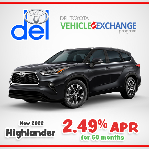 DelToyotaPA's tweet photo. Take advantage of our Vehicle Exchange Program and save! Learn more at https://t.co/TeFBOD6tWM. https://t.co/W2lZsdb0RR