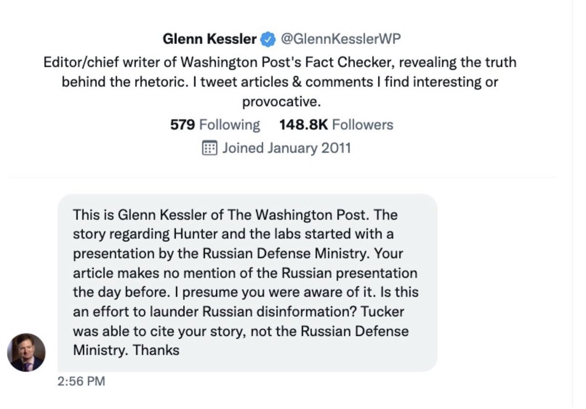 EnsignPrixus's tweet photo. @GlennKesslerWP Why are you accosting women in private and mansplaining to them https://t.co/yqrWcFb3As