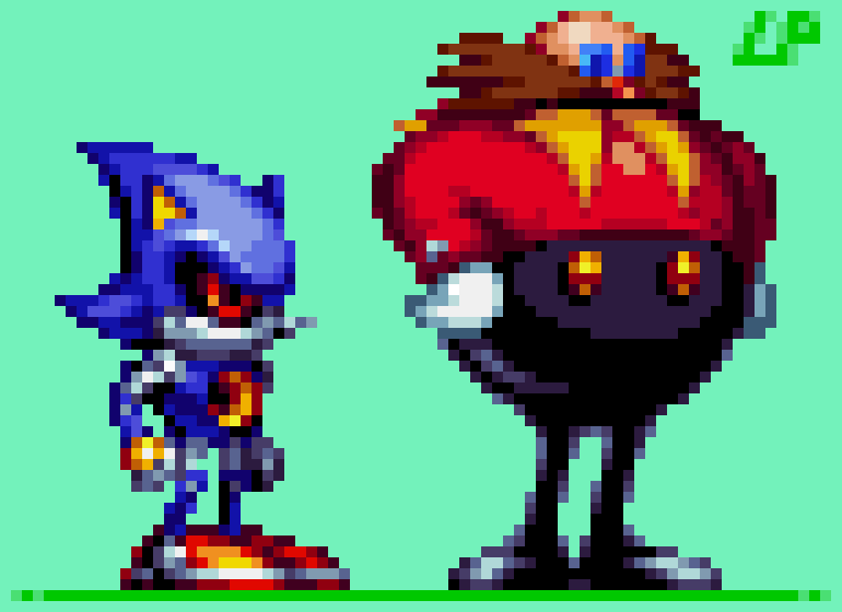 Louplayer on X: I guess I can't be stopped so huh just normal Metal sonic  and Eggman sprites no concept or anything.  / X