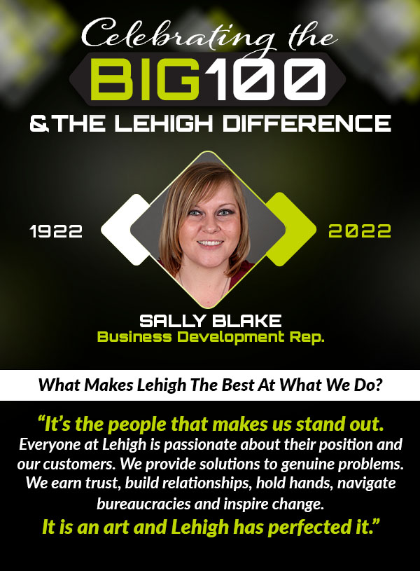 LehighCustomFit's tweet photo. Celebrating 100 Years
THE LEHIGH DIFFERENCE

We asked the Lehigh Team what they valued most about working at Lehigh, how they feel they make a difference and what makes Lehigh The Best At What We Do. https://t.co/7bN8EUhLgi