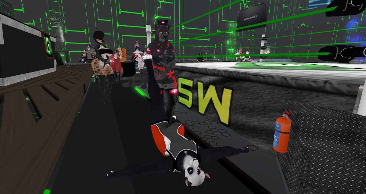 noirfurry's tweet photo. The clinic is back open in full swing and its time to get to work Sly, Jewel have been checked in and now Bruiser and Bloosum is going to be checked in x.x good luck to Bruiser. @NcswSl https://t.co/cUx0lbuUrT