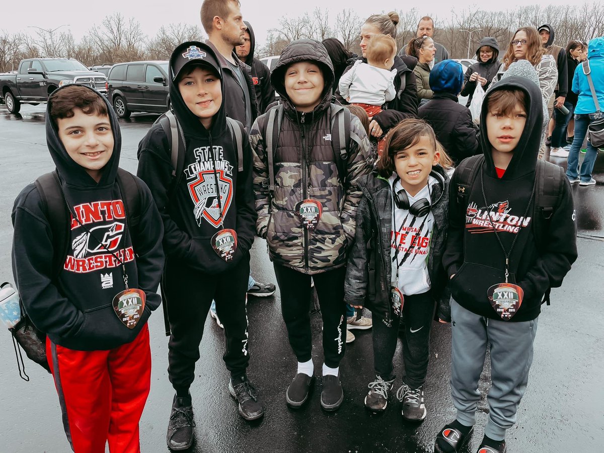 Here are some of the dudes competing today at the <a href="/MYWAYwrestle/">MYWAY Wrestling</a> State Championship.   Good luck to all.
