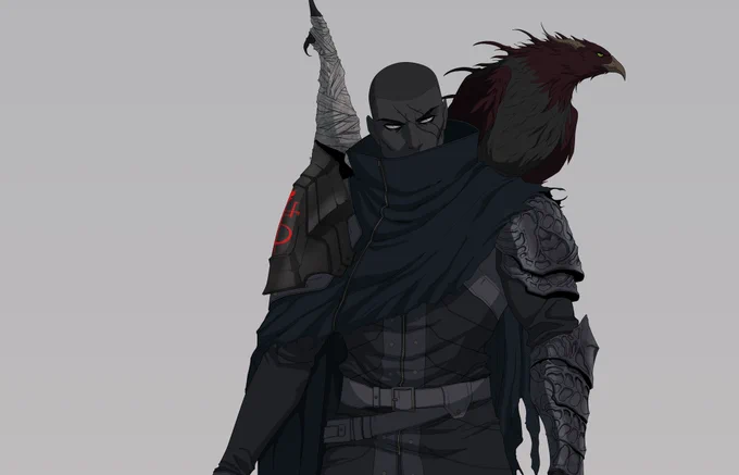 Meet Vraeth. The hunter and haunted man of mystery. The lawforcer obsessed with Remnant's greatest mystery - the disappearance of the missing children. For more on Vraeth's horrific journey, pick up your copy of Talyn #2 - Seed of Darkness. 