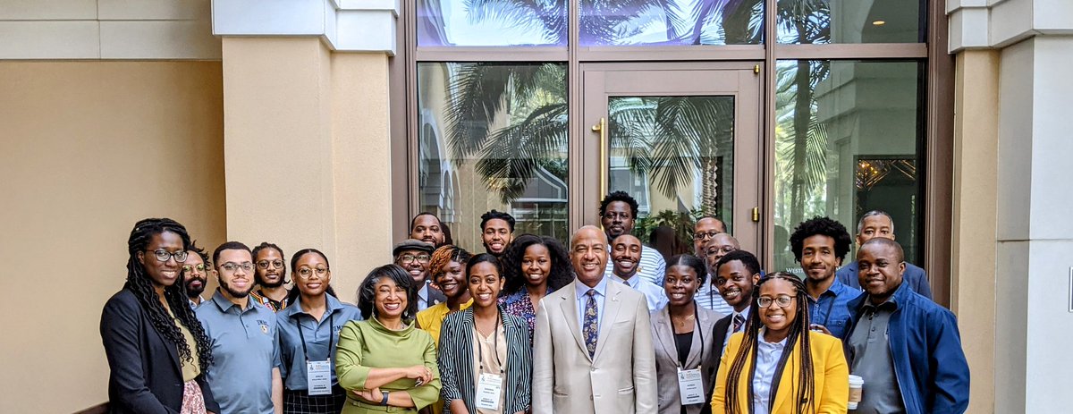 Renetta_Tull's tweet photo. Thanks @NSBE &amp; #Engineering deans &amp; leaders for joining our PROMISE Engineering Institute - @NSF PEI @
 #NSBE48 PhD/MS student breakfast! @UCDavis @Chancellor_May/ @ClarkSchool @Sam_Graham_UMD/ @GeorgiaTech @rbeyah/ @VCUENGR @GETriplett/#WRobinson/Jangha @UMBC
 #ThinkBigDiversity https://t.co/hrEWmV91l4