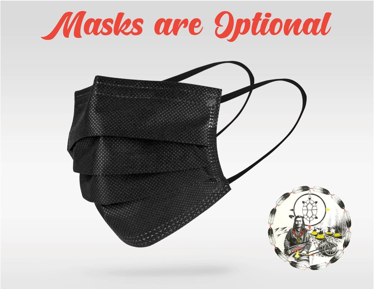 The Mask Mandate has been lifted from all tribal and public buildings within the #TurtleMountains - although they aren’t required, we would like to encourage people to feel free to continue wearing them if they see fit, and if anyone has any cold / flu symptoms. Stay Safe TM!