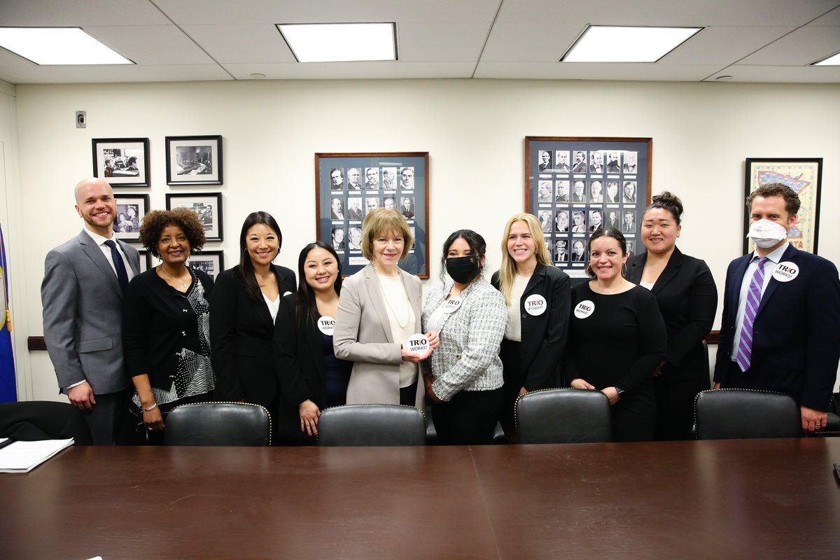 SenTinaSmith's tweet photo. Thanks so much to @MNTRiO for stopping by my office and talking about the value of mentoring students. It was so great meeting you all. https://t.co/X4MAkKk0P3