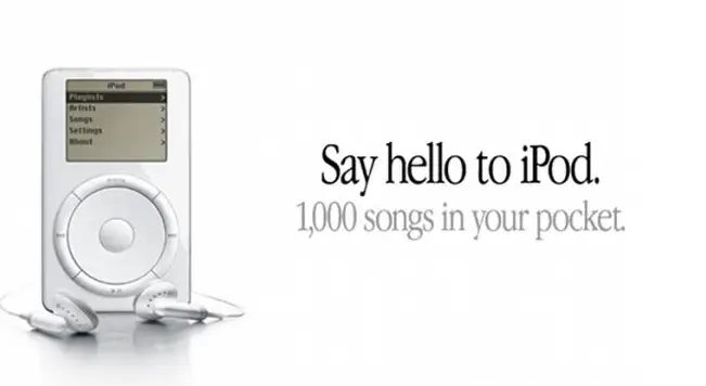 BestAdsTime's tweet photo. Apple's iPod, 2001 https://t.co/lB5aDFkIdQ