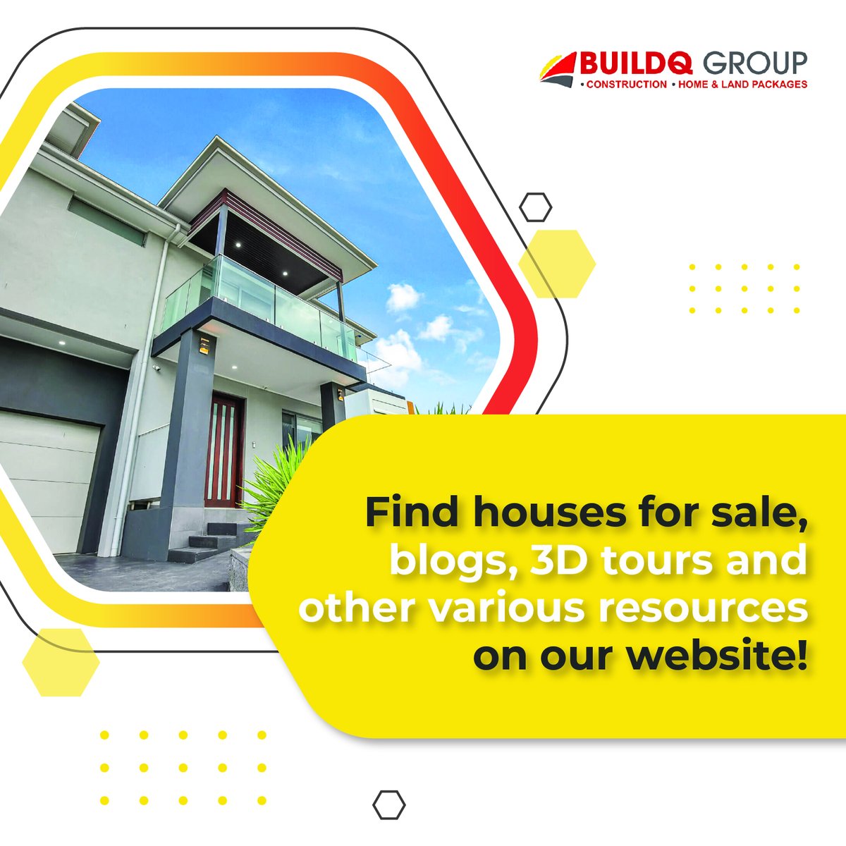 BuildQGroup's tweet photo. We want to make your experience more seamless, so we've just made some tweaks to our website. Head over to https://t.co/JHWRx06Kk9 today and take a look at our houses for sale.

#BuildQGroup #realestate #houseforsale #dreamhome https://t.co/Z9luX0qR96