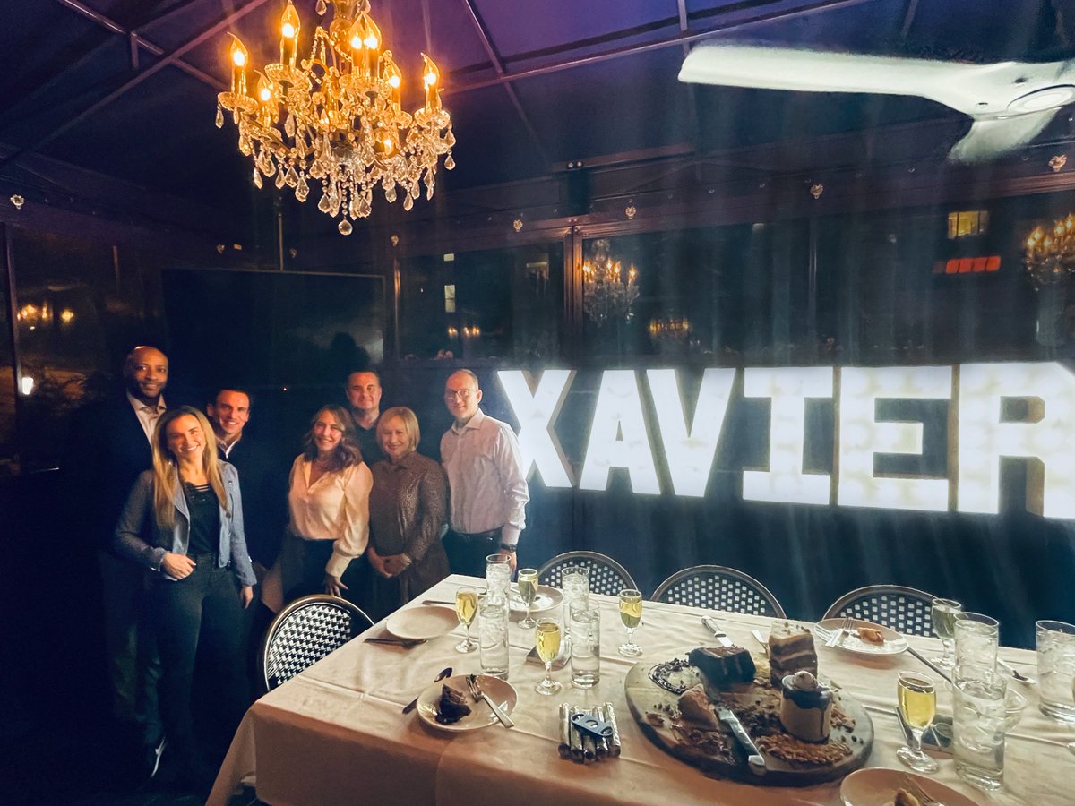 JeffRubys's tweet photo. Grateful to host Coach Sean Miller at The Precinct to celebrate his return to @XavierMBB! Go Muskies! https://t.co/OJacpeOtx8