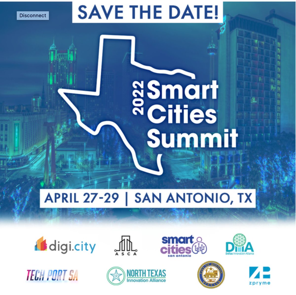 👏Connect with smart cities leaders from across our region at the Texas Smart Cities Summit <a href="/PortSanAntonio/">Port San Antonio</a>!! This is going to be fun. w/ <a href="/SmartSAPartners/">SmartSA</a> <a href="/InnovateSA/">COSA Innovation</a> <a href="/digi_city/">Digital City</a> <a href="/NTXIA_/">NTXIA</a> <a href="/zpryme_research/">Zpryme</a> <a href="/COSAGOV/">City of San Antonio</a>