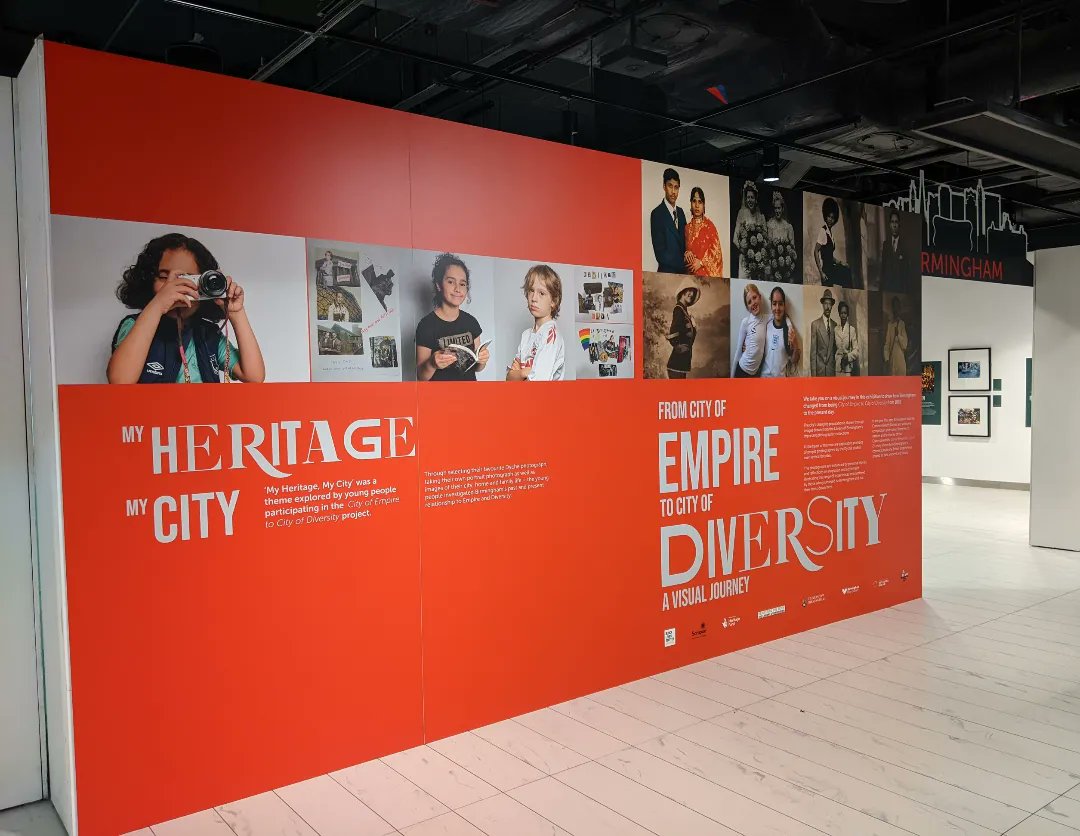 Sophie_Smith_92's tweet image. Last week, the exhibition I have been assisting on for the past year opened in the Library of Birmingham. Go and see the City of Empire to City of Diversity exhibition on display now until the 18th June! 📷🗺️🎞️ #sampad #Libraryofbirmingham #exhibition #libraryofbirmingham #photos