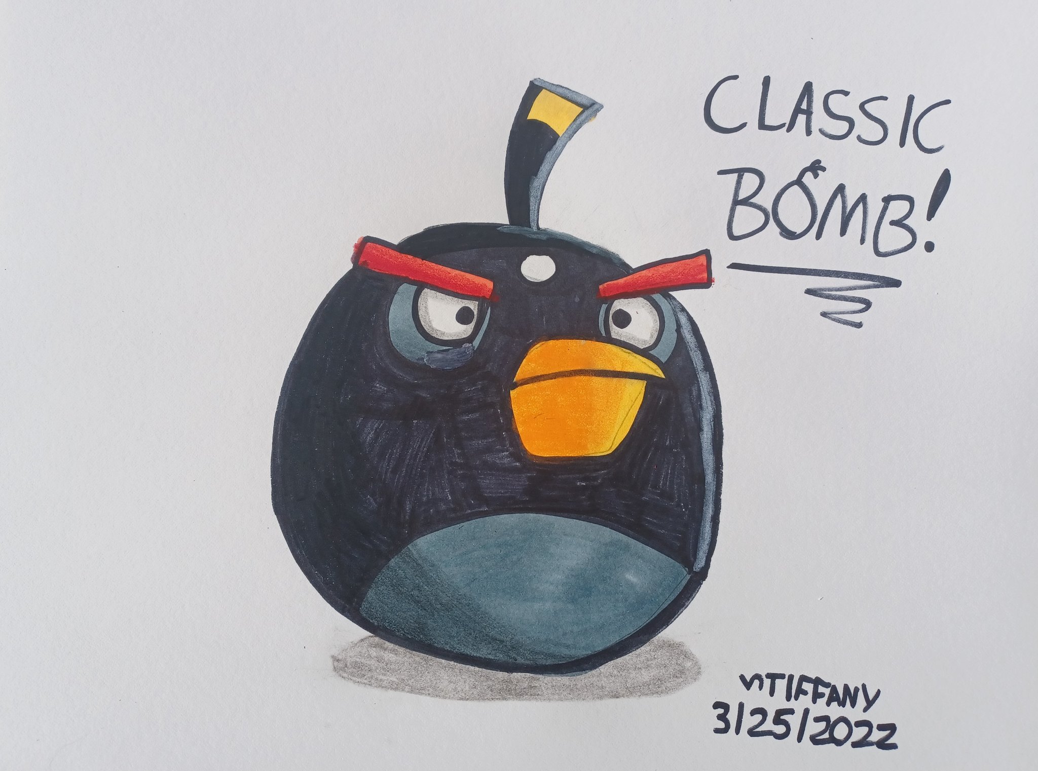 How to Draw Bubbles from Angry Birds (Angry Birds) Step by Step