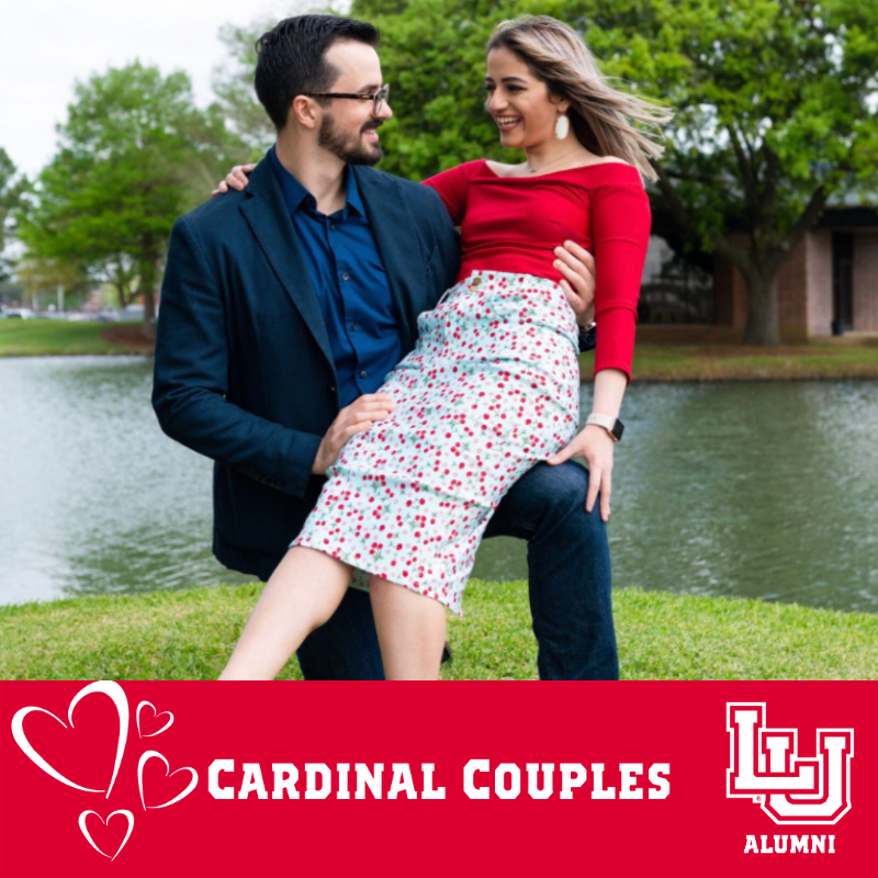 LamarUAlumni's tweet photo. Meet Natalie Sfeir '19 and Carlo Vanz '18, '19. They met at Tiny House BBQ on campus through a mutual friend. #matchmadeatlu Did you meet your SO at LU? If so, share your story using the link below. https://t.co/I8M0r5ZeEy https://t.co/dpWebu9k8g