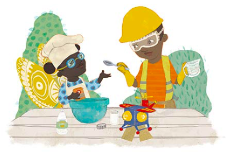 When I turned to this page in Jabari Tries, by Gaia Cornwall, one of my scholars gasped &amp; exclaimed, "LOOK! Nika is dark-skinned like me!" #This #RepresentationMatters #Diversity #CulturallyResponsiveTeaching #OCPSReads 
<a href="/OCPSnews/">ocpsnews</a> <a href="/CDLocps/">Curriculum and Digital Learning</a> <a href="/WestCreek_OCPS/">West Creek-OCPS</a> @allikibs <a href="/igonzalezocps/">Ivonne Gonzalez</a>