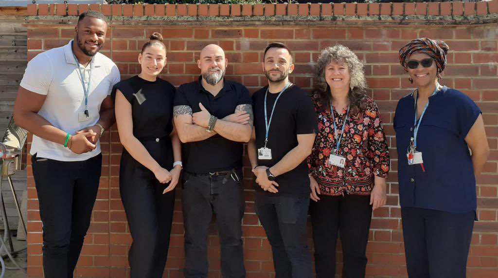HorizonCampus_'s tweet photo. Happy weekend from our fabulous Job Coach team! โ๏ธ
Do you have that Friday feeling like this lot?
#FridayFunday #weekendvibes #SeriousPose #NotSoSeriousPose https://t.co/gADW3U1Ldd