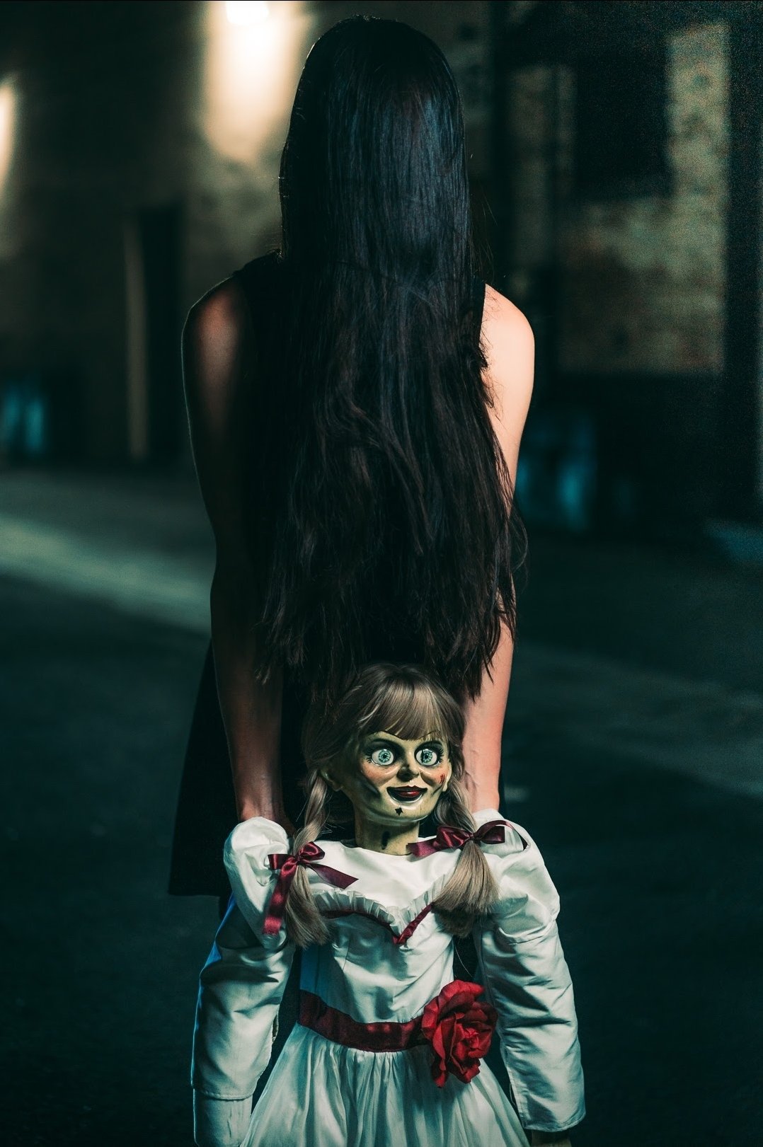Scary closet annabelle doll sales