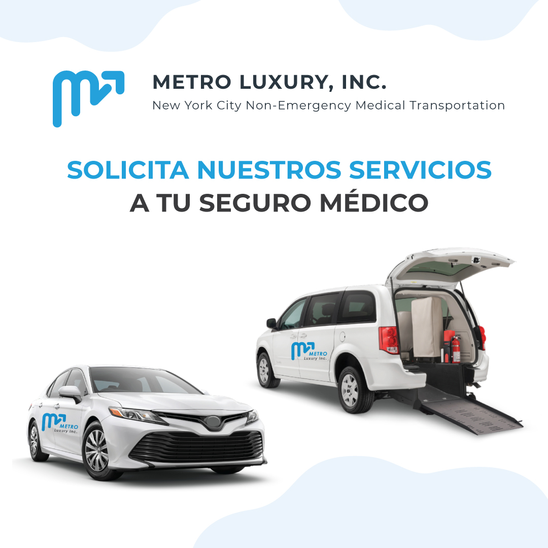 MetroLuxuryInc's tweet photo. Nos esforzamos por proporcionar el más alto nivel de
atención al cliente y poder cumplir todas sus necesidades de transporte para sus citas médicas. Para más información visita https://t.co/k6SLMfU6l7
#MetroLuxuryInc #MedicalTransportation #DoctorAppointments https://t.co/qzI96VjhuL