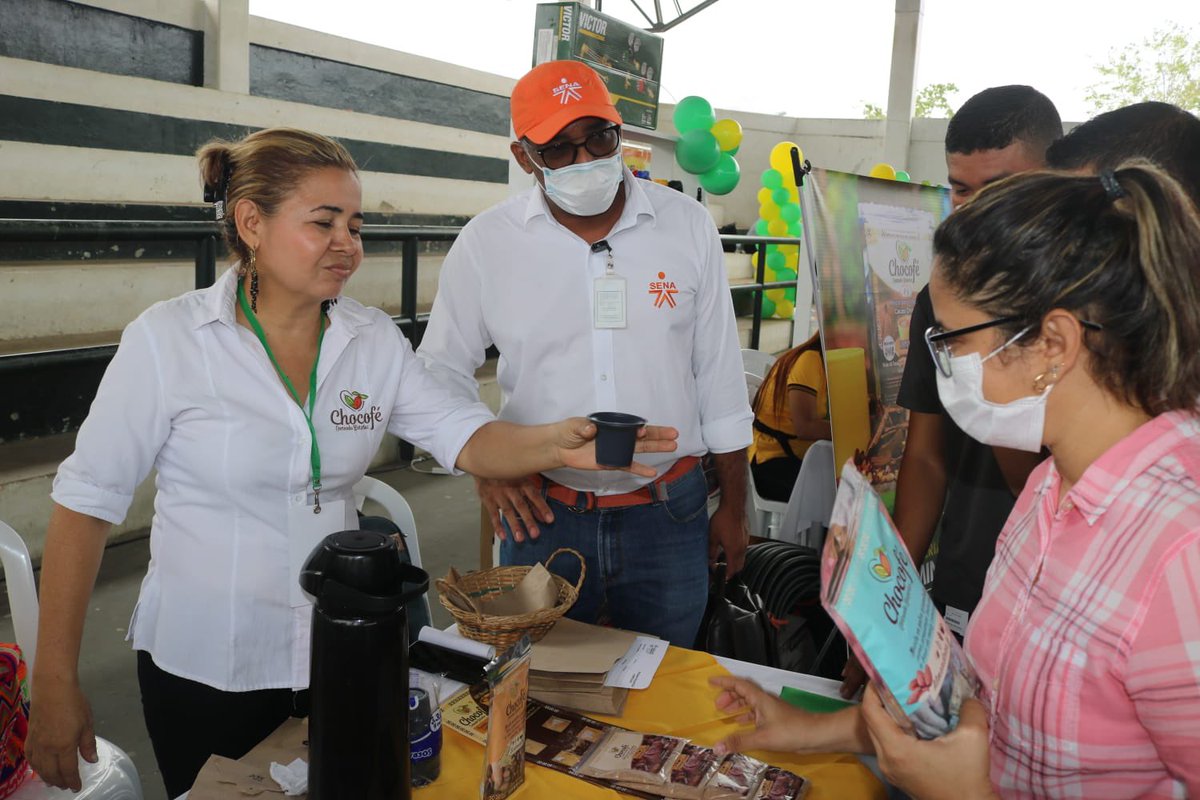 SENA_Antioquia's tweet photo. #SomosSENA🧡 | Nuestro Centro de Formación Minero Ambiental de #ElBagre presente en la Feria AgroMinera ⛏👷🏻‍♂️👷🏾‍♀️un encuentro que busca articular las empresas del sector minero, ambiental y agro para prestación de servicios y productos, en pro del desarrollo de las regiones https://t.co/spigVddtWS