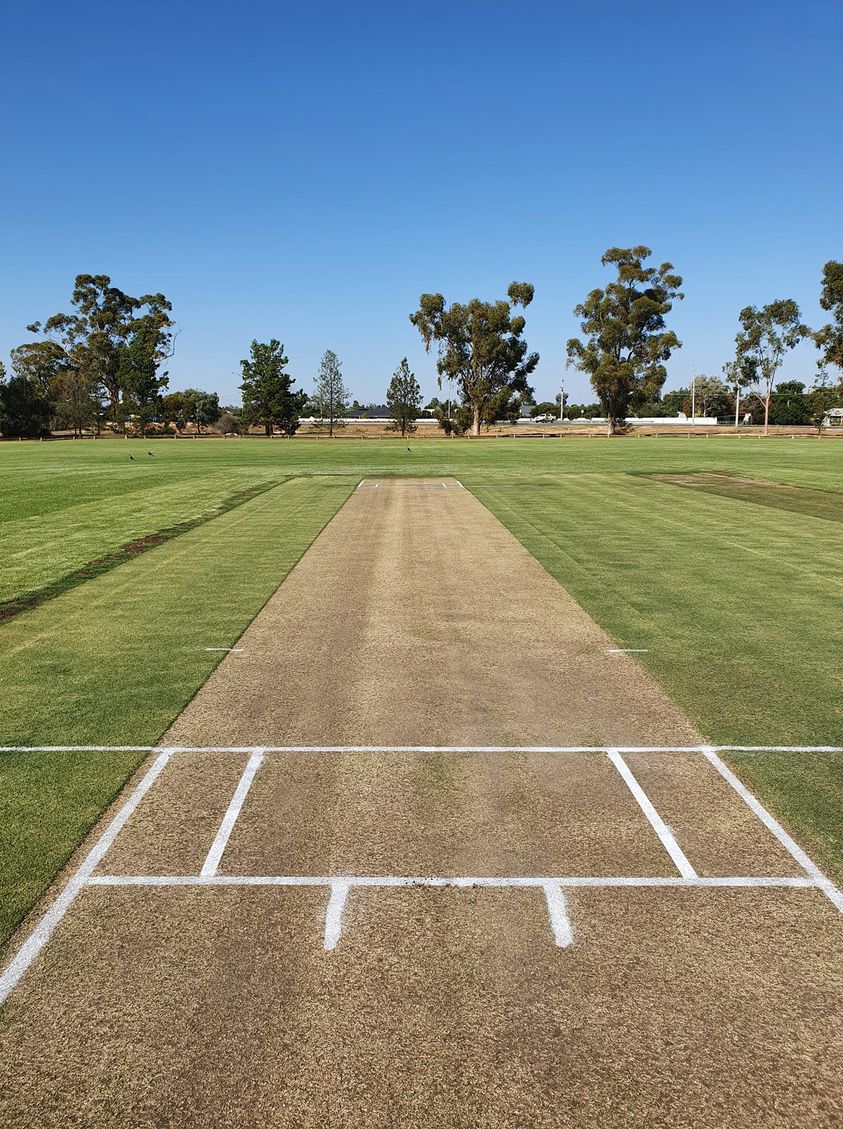 Chaffey Park is the home for todays Coomealla Club 4th Division Final. How many runs are in this deck today?
#scafinals