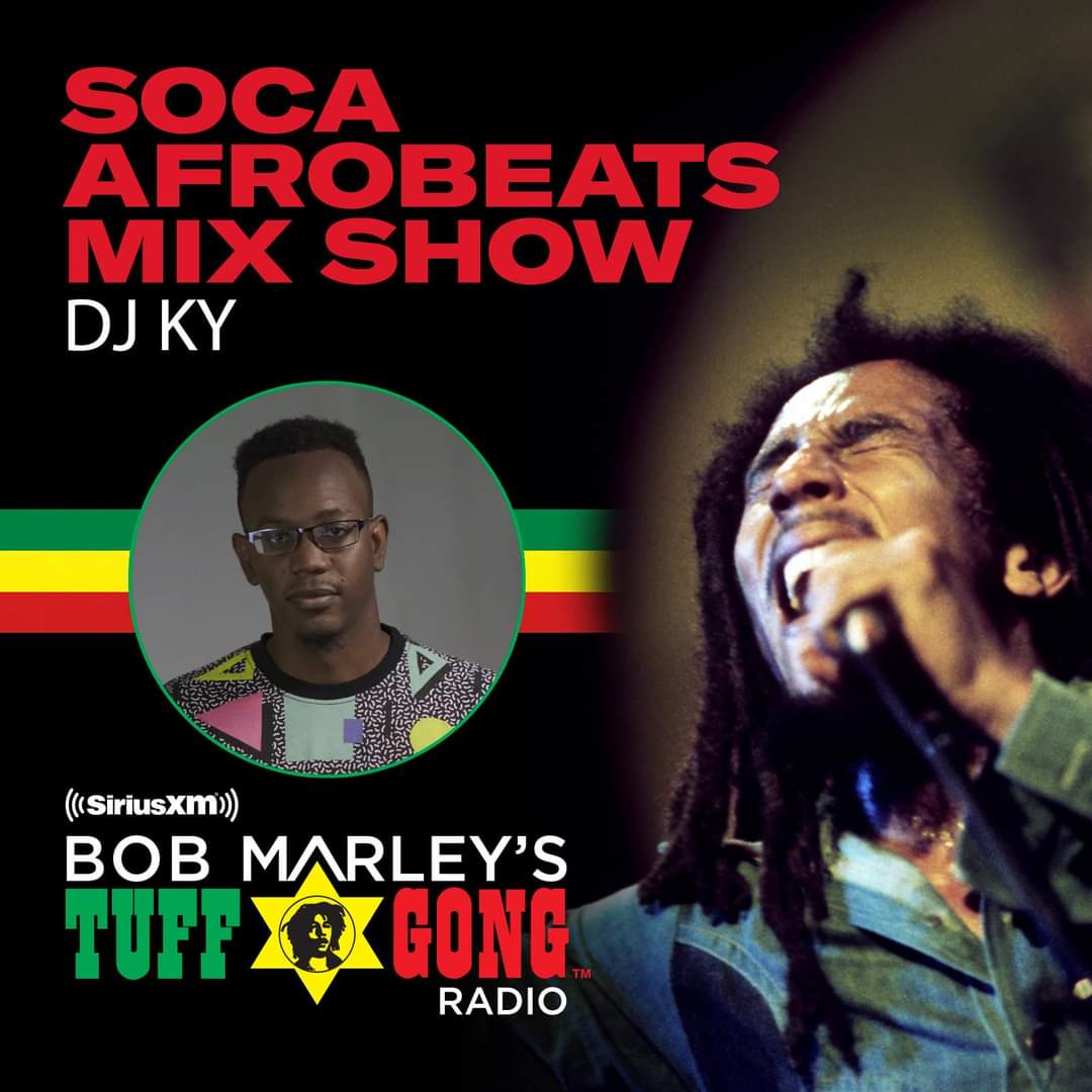 TuffGongINTL's tweet photo. 🔊🎶🎧TUNE EEEEENNNN tomorrow Saturday at 6pm Eastern for a new SOCA AFROBEATS mix show with DJ KY only on BOB MARLEY'S TUFF GONG RADIO @SIRIUSXM channel 19
🎧📻🔗 https://t.co/wDRqO3tpZT
@bobmarley
@tuffgongradio
SiriusXM
#DJKY https://t.co/ghWlDTMxul