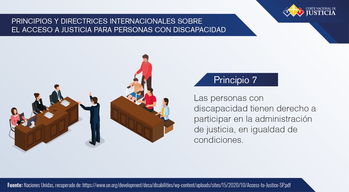CorteNacional's tweet photo. #AccesoALaJusticia | Las personas con discapacidad tienen derecho a participar en la administración de justicia, infórmate ⬇ https://t.co/SHVW7oSXSp