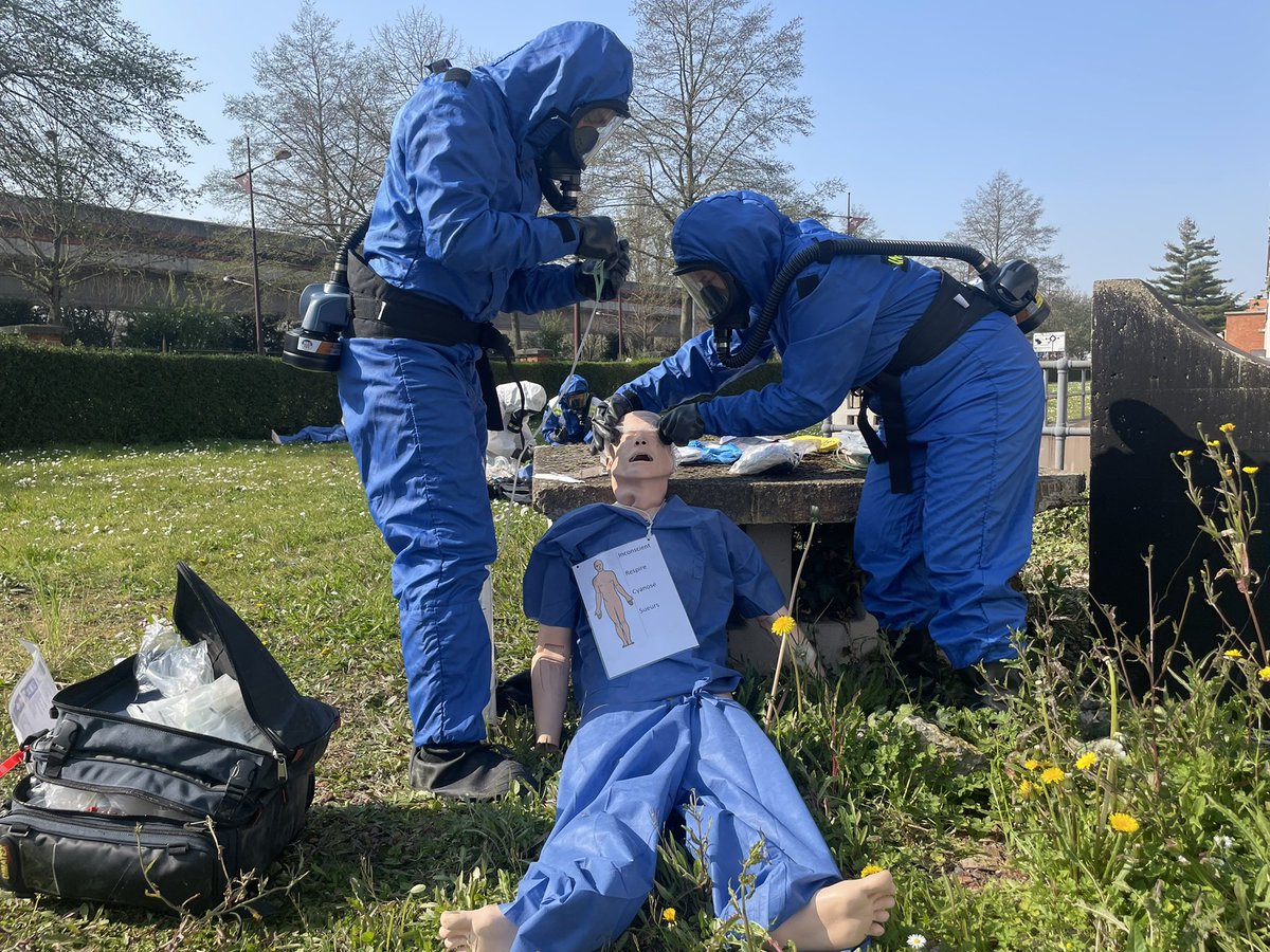 Semaine de formation à la médecine de catastrophe entre théorie et pratique pour nos étudiants  #DESMU #DESCMU #SSE #CATA nombreux ateliers: Damage control, NRBC, Cellule crise, Coordination, ….