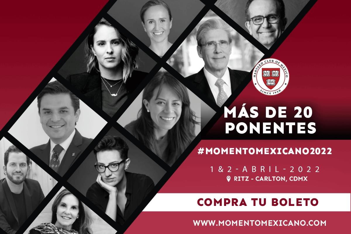 Momento_Mex's tweet photo. ¿Ya conoces a nuestros ponentes en #MomentoMexicano?
¡Te esperámos! 
📲 Entra al link de nuestro pefil para conocer todos los detalles.
#México #cdmx #Harvard #Harvardmx #conferencia #universidad https://t.co/WQ0opjdBnA