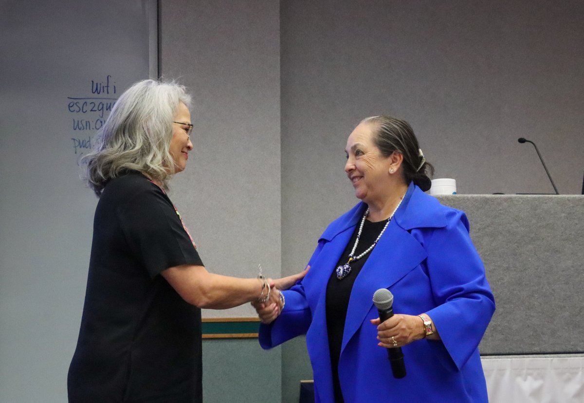 ESCRegion2's tweet photo. Our March #Synergy meeting addressed dept. updates, upcoming events, Q &amp; A, raffles.

We'd like to highlight our Administrator for Special Education, Linda Riddle, who will be retiring this month.  We wish you a happy retirement! 🌟

Have a great weekend!
#ESC2 https://t.co/cL1XXTSjQp