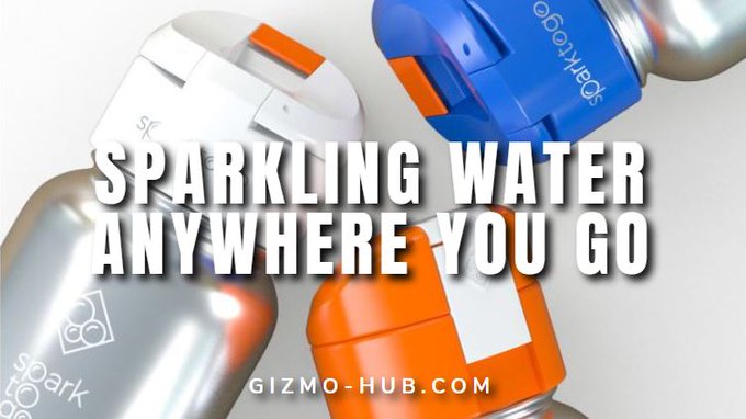 spark to go sparkling water maker bottle